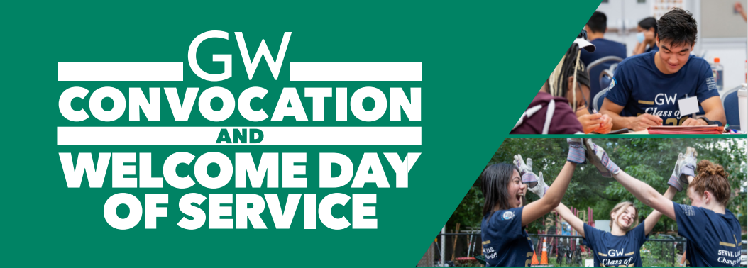 GW Convocation and Welcome Day of Service