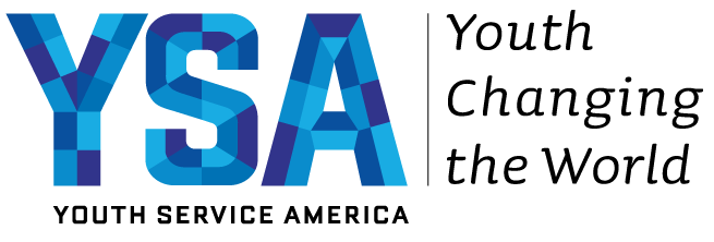 Youth Service America Logo, Youth Changing the World
