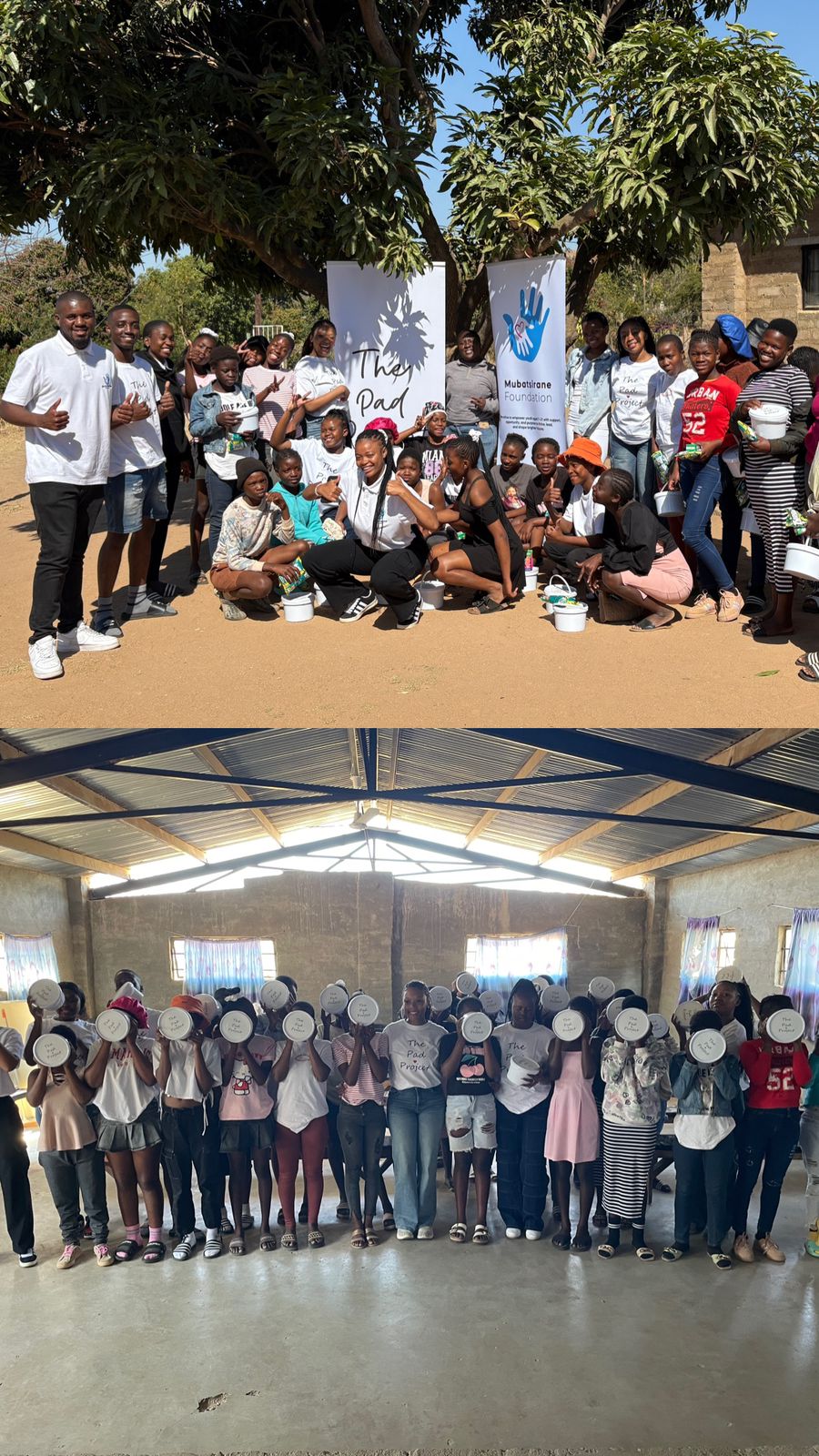 Nomonde Shongwe and Participants - The Pad Project 