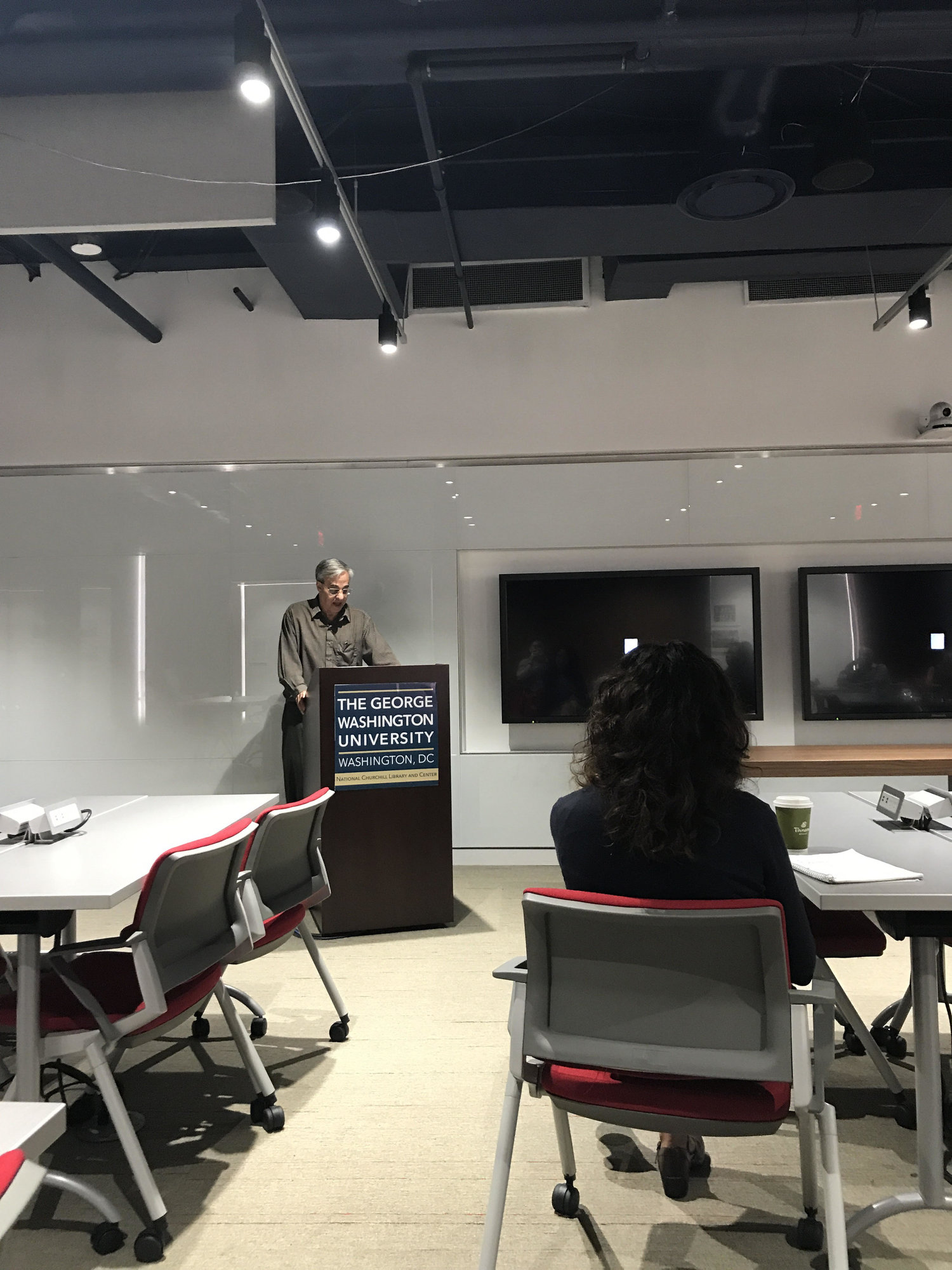 Greg Squires presenting