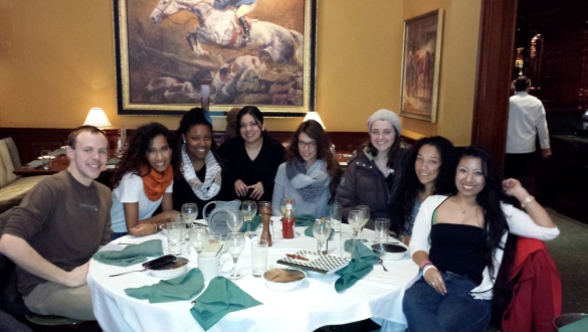 2014-2015 Knapp Fellows Paulina Sosa and her team