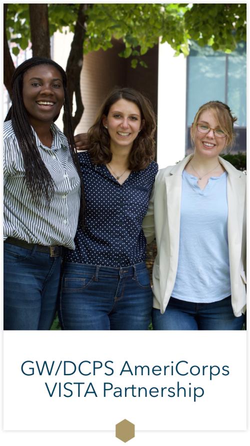 GW/DCPS AmeriCorps Vista Partnership