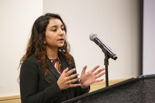 Student received the Steven and Diane Robinson Knapp Fellowship